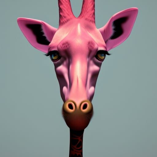 Pink Giraffe 562