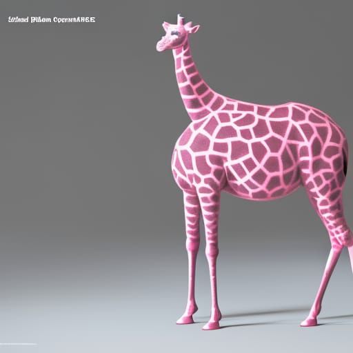 Pink Giraffe 561