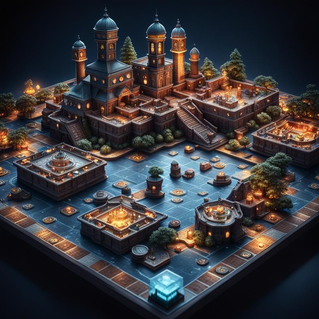 Board Game-Themed Worlds  by @UniqueEternal