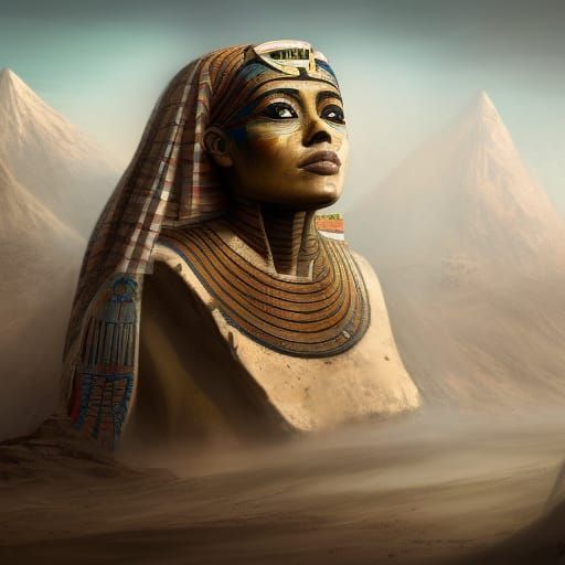 Ancient Egypt, pyramids, sphinx