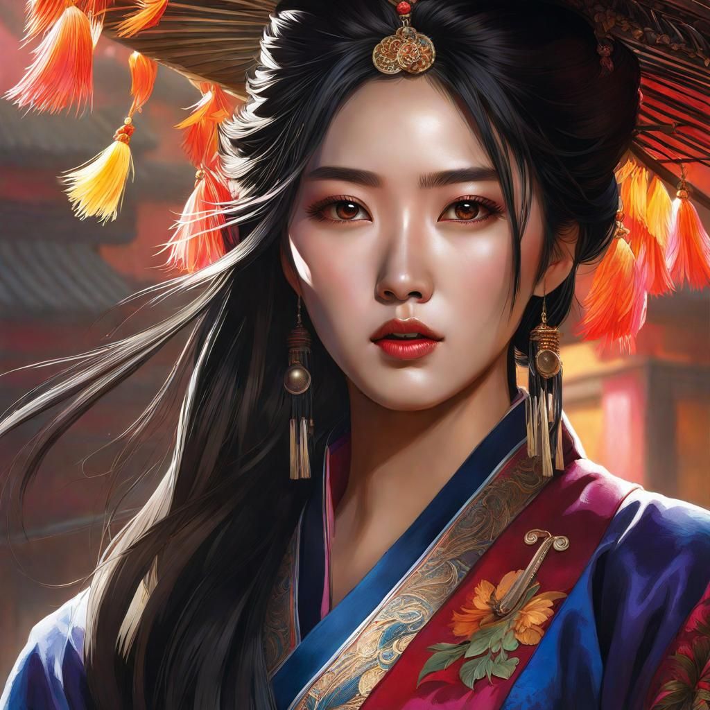 Korean Beauty - AI Generated Artwork - NightCafe Creator