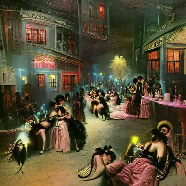 19th century nightlife