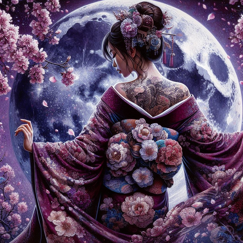 A Dance of Shadows and Flowers