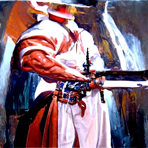 Armed 4-arm Swordsman