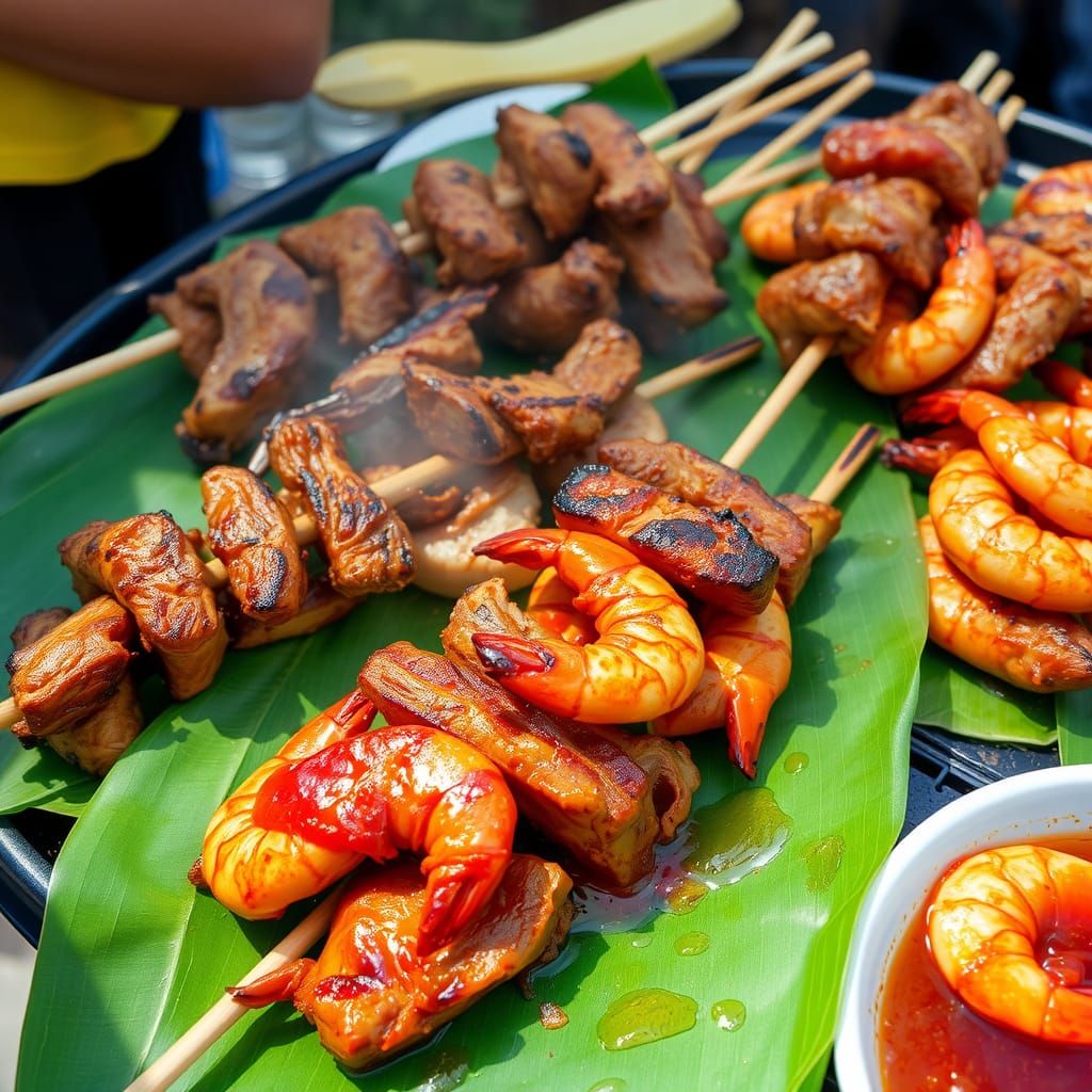 Filipino Barbeque - 5  by @BittenHead