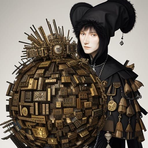 Endless things made of code 
Things Made of Code by Otto Dix and Hans Holbein