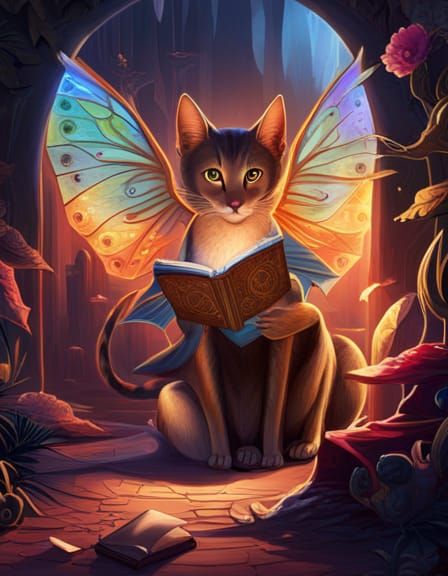 Cute little anime dragon cat, distinct lighting, detailed matte painting,  deep color, high definition, intricate detail, splash screen, comp - AI  Generated Artwork - NightCafe Creator