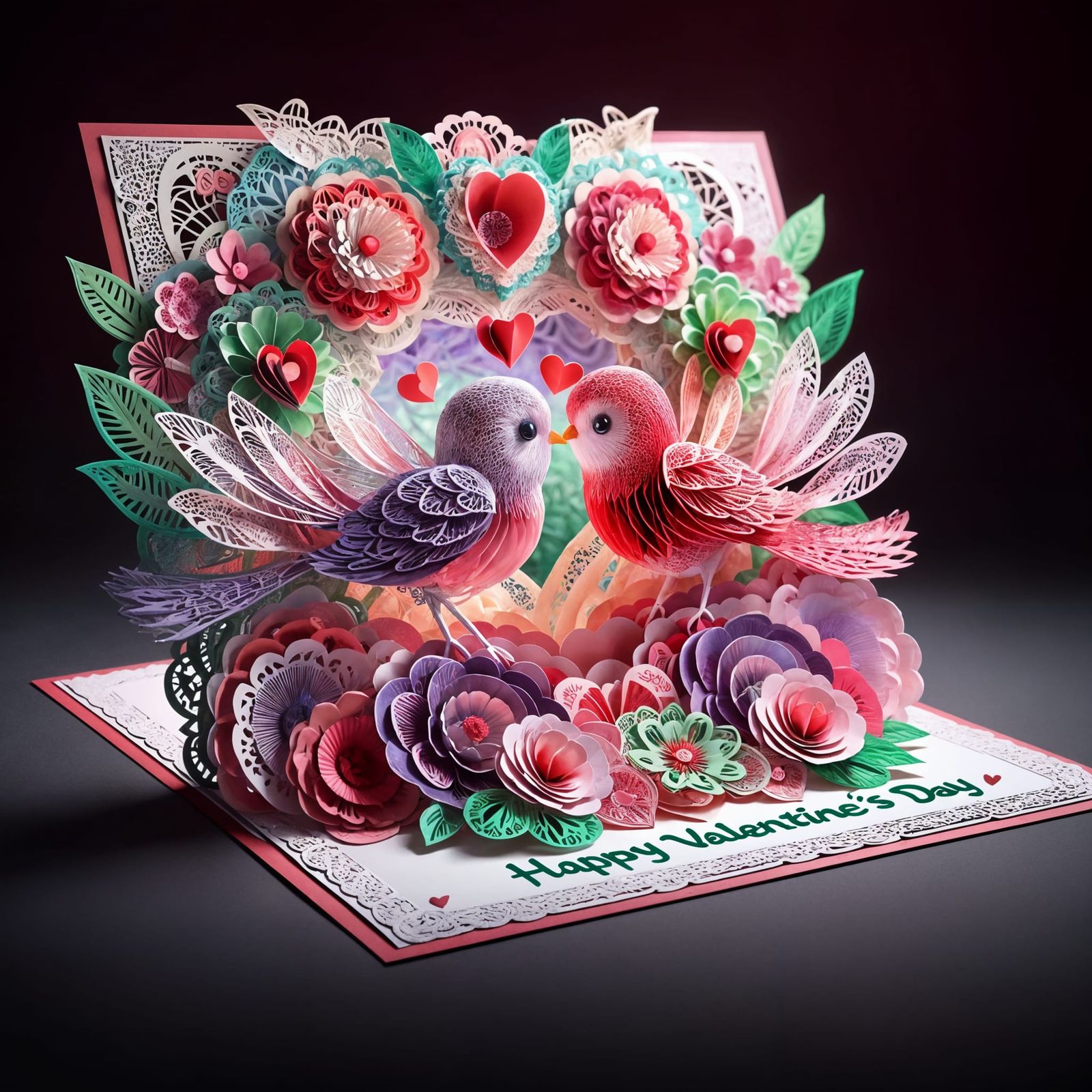 Lovebirds Valentine  by @Alicia Hopkins