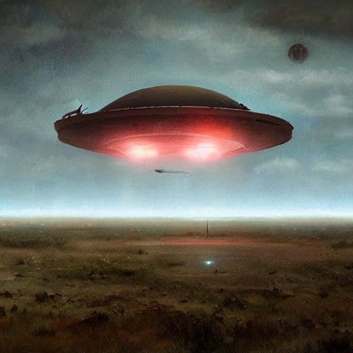 Ufo over Texas city