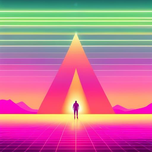 SDXL + Preset: Synthwave -2-