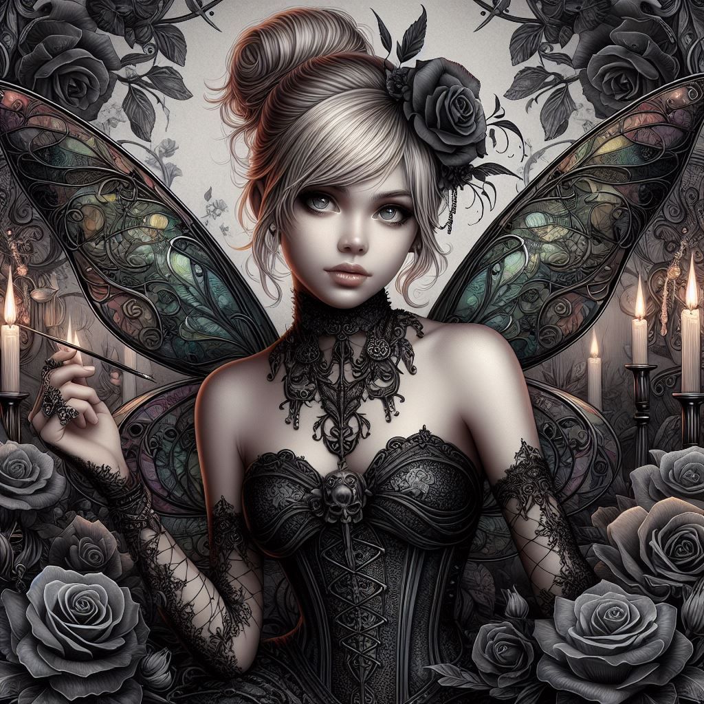 A Little bit of Gothic in this Pixie