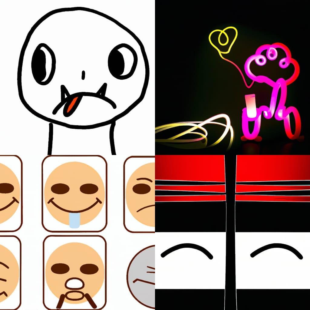 Simple Face Generated by AI