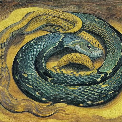 Snakes and brakes 
Snake by Filippo Lippi and Vincent Van Go...