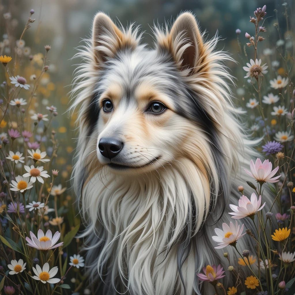 Doggy Flowers 🐶🐶😁