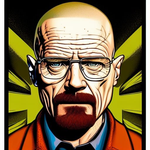 Walter White Poster Ai Generated Artwork Nightcafe Creator