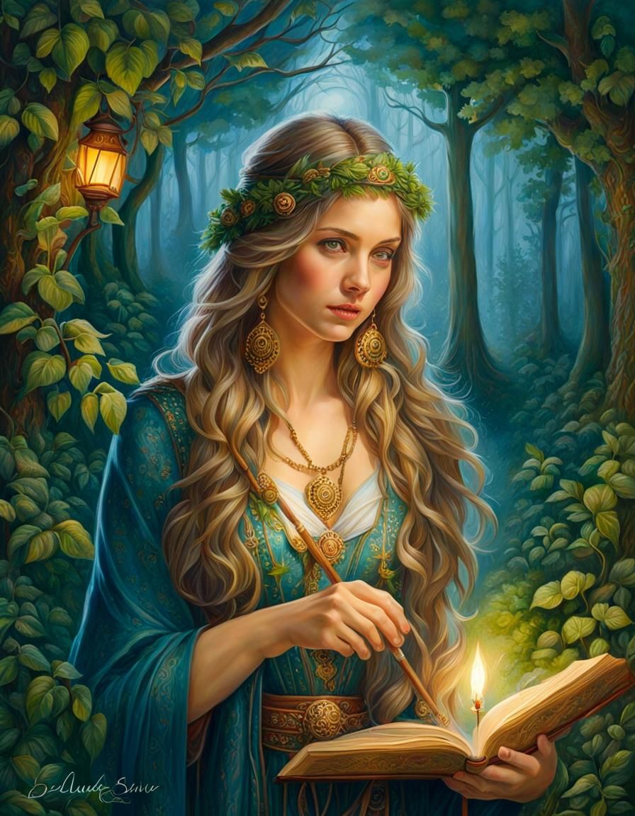 Forest goddess