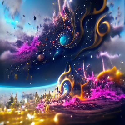 apocalipce,galaxia,epico, - AI Generated Artwork - NightCafe Creator