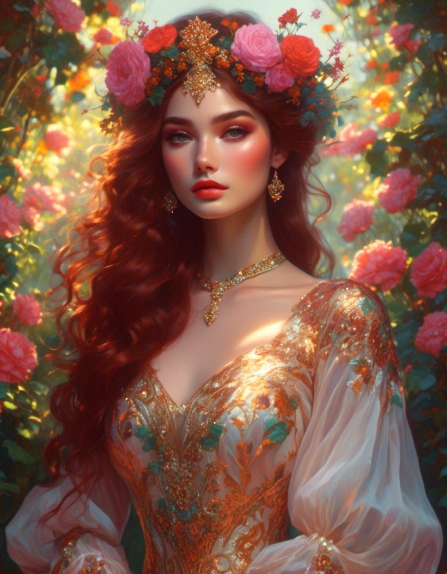 <lora:Animation:0.4>" <lora:MisanthropyMix:1.0> bright vivid hyperreal (1woman) in the sunset light (full length portrait:2)" (freckles) ele...