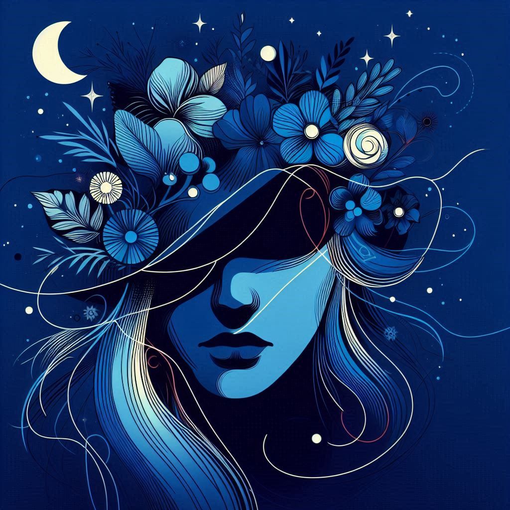 Don't try to understand. Just feel the blue. Breathe.