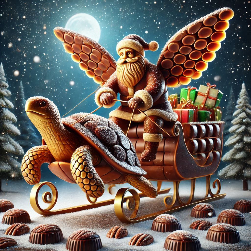 If the presents are substandard, just eat the sleigh