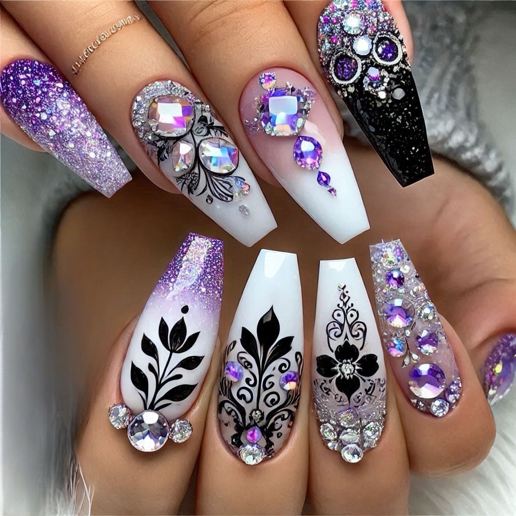 All that glitter 💜