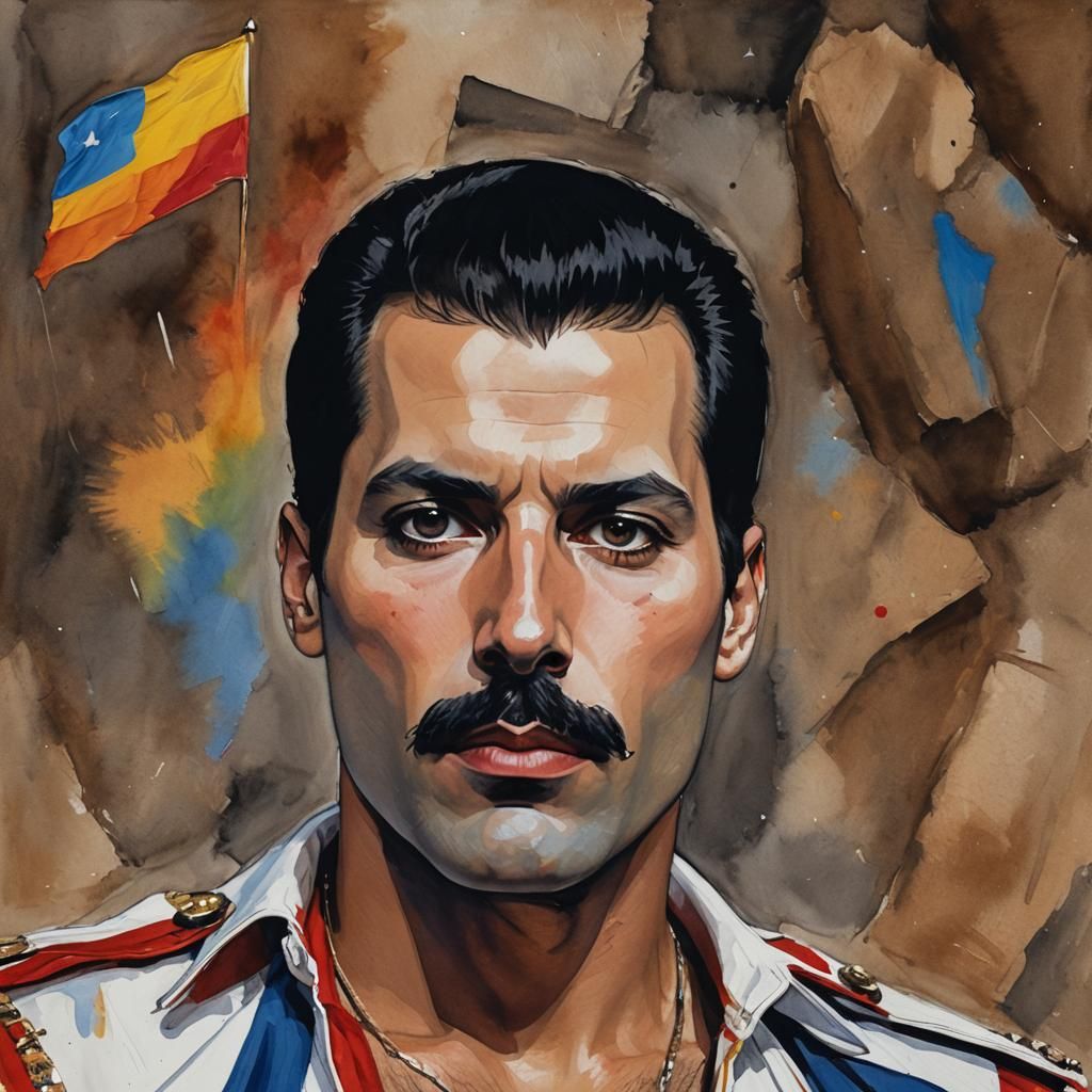 Freddie Mercury  by @Wildstorm