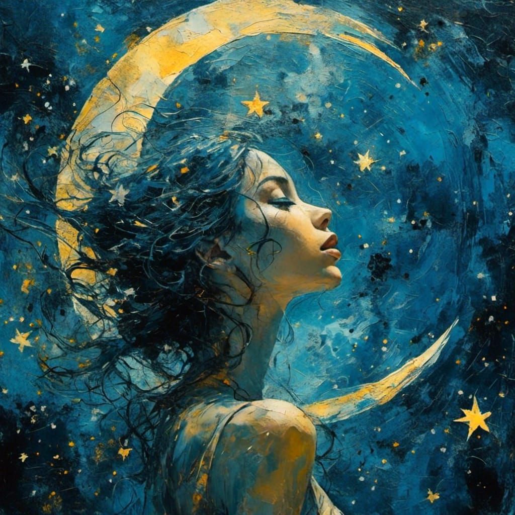 within the arc of the moon  by @Fuzzy Boots