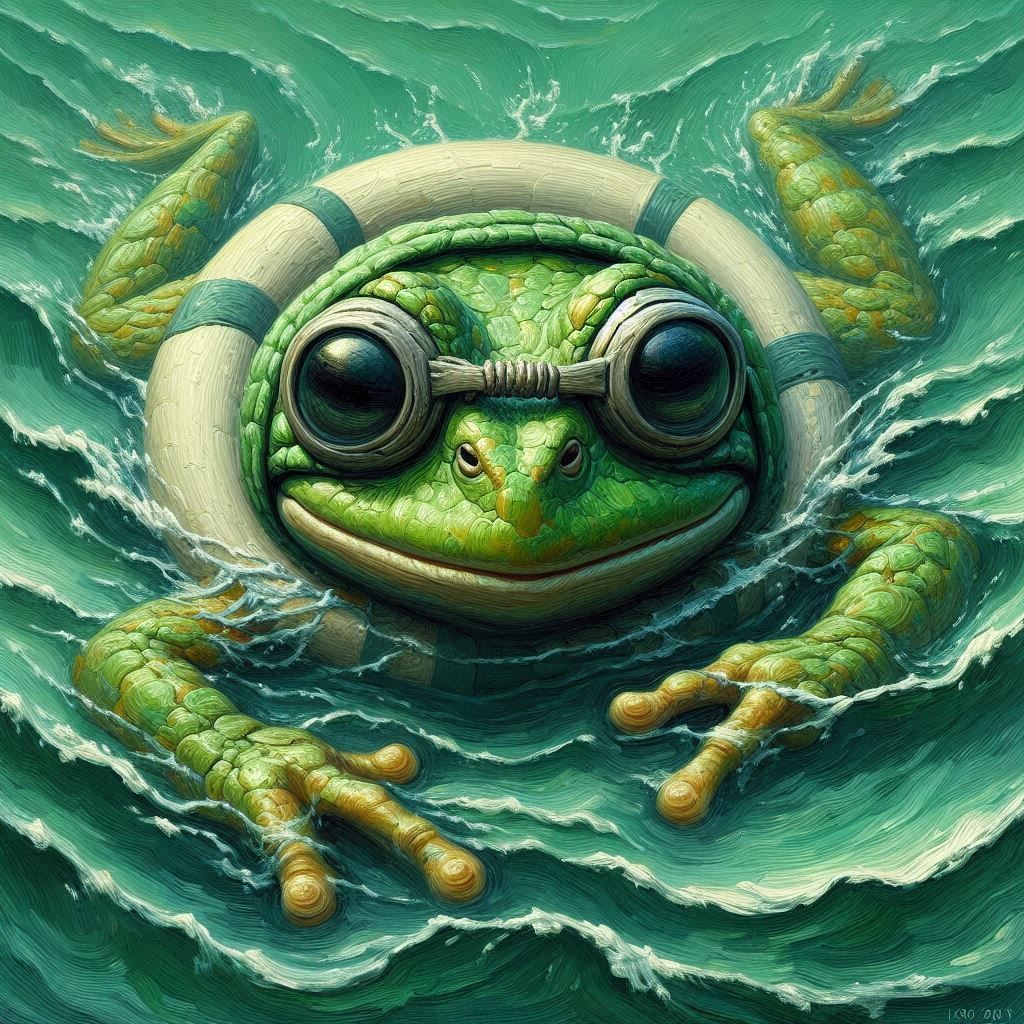 portrait of an apprentice swimmer : Amalia