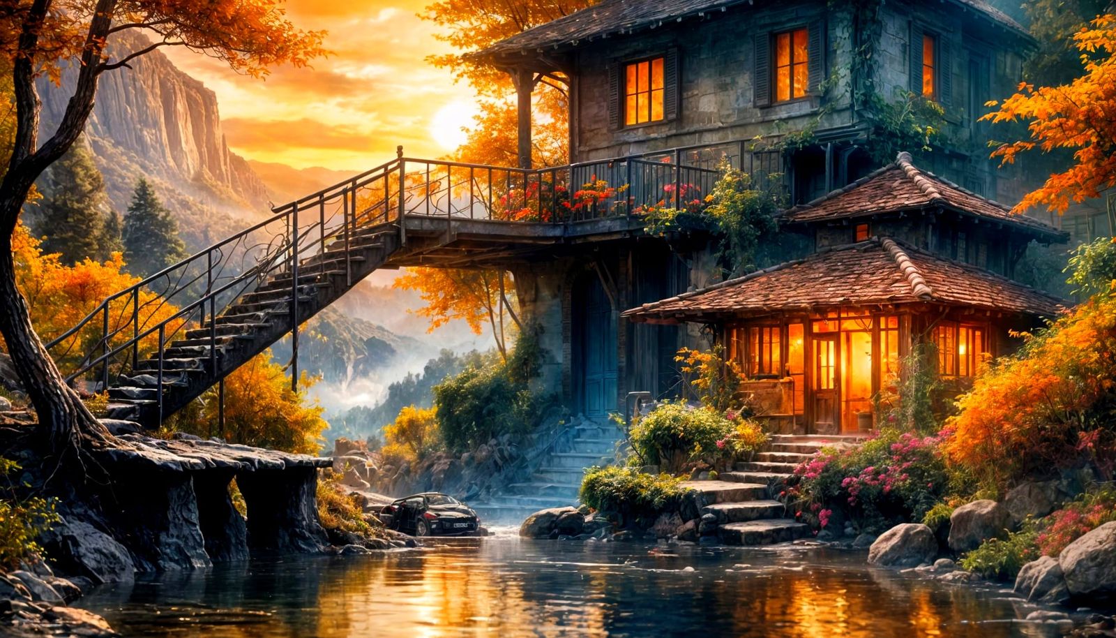 Radiant Retreat  by @The Leycer