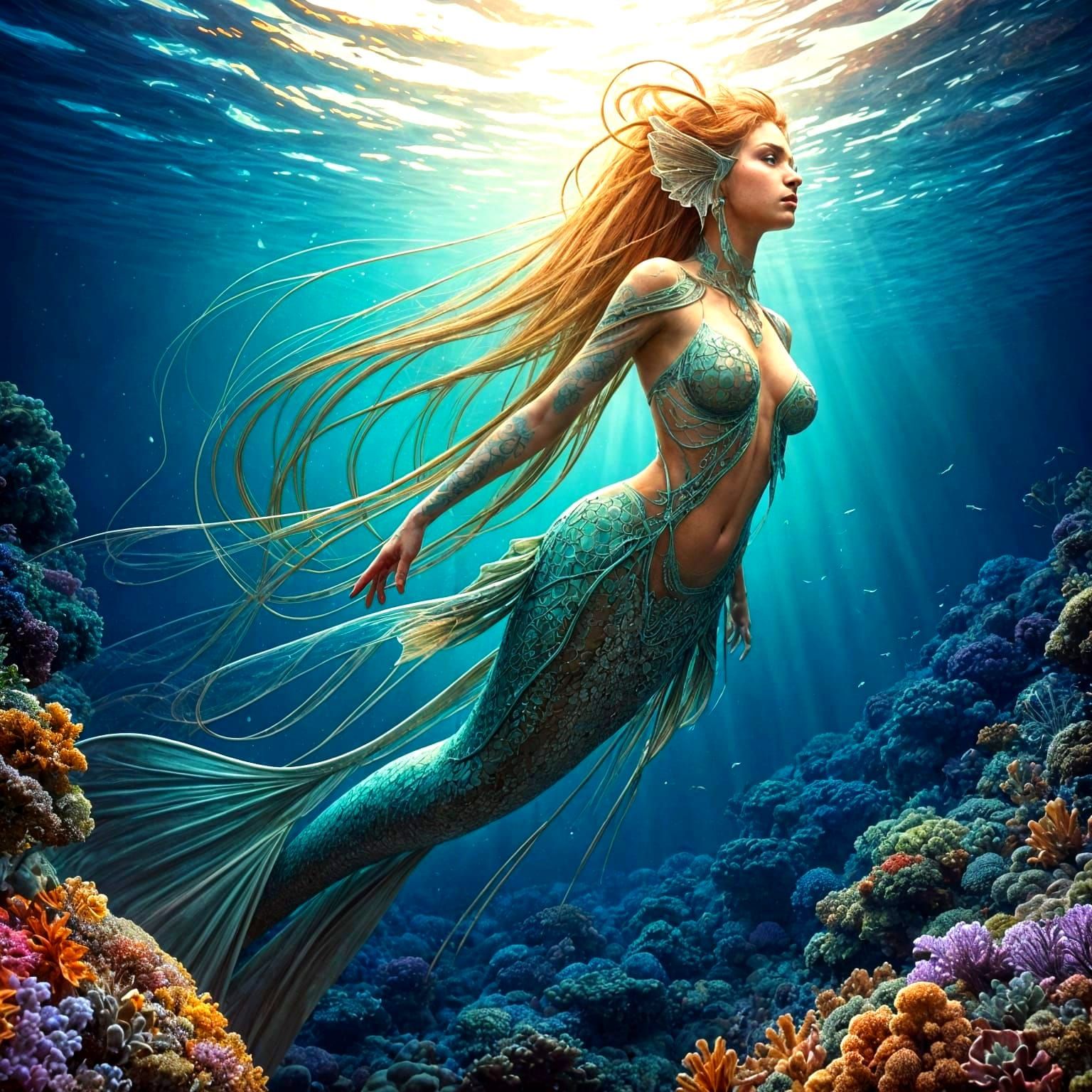 Underwater beauty   by @Panoma