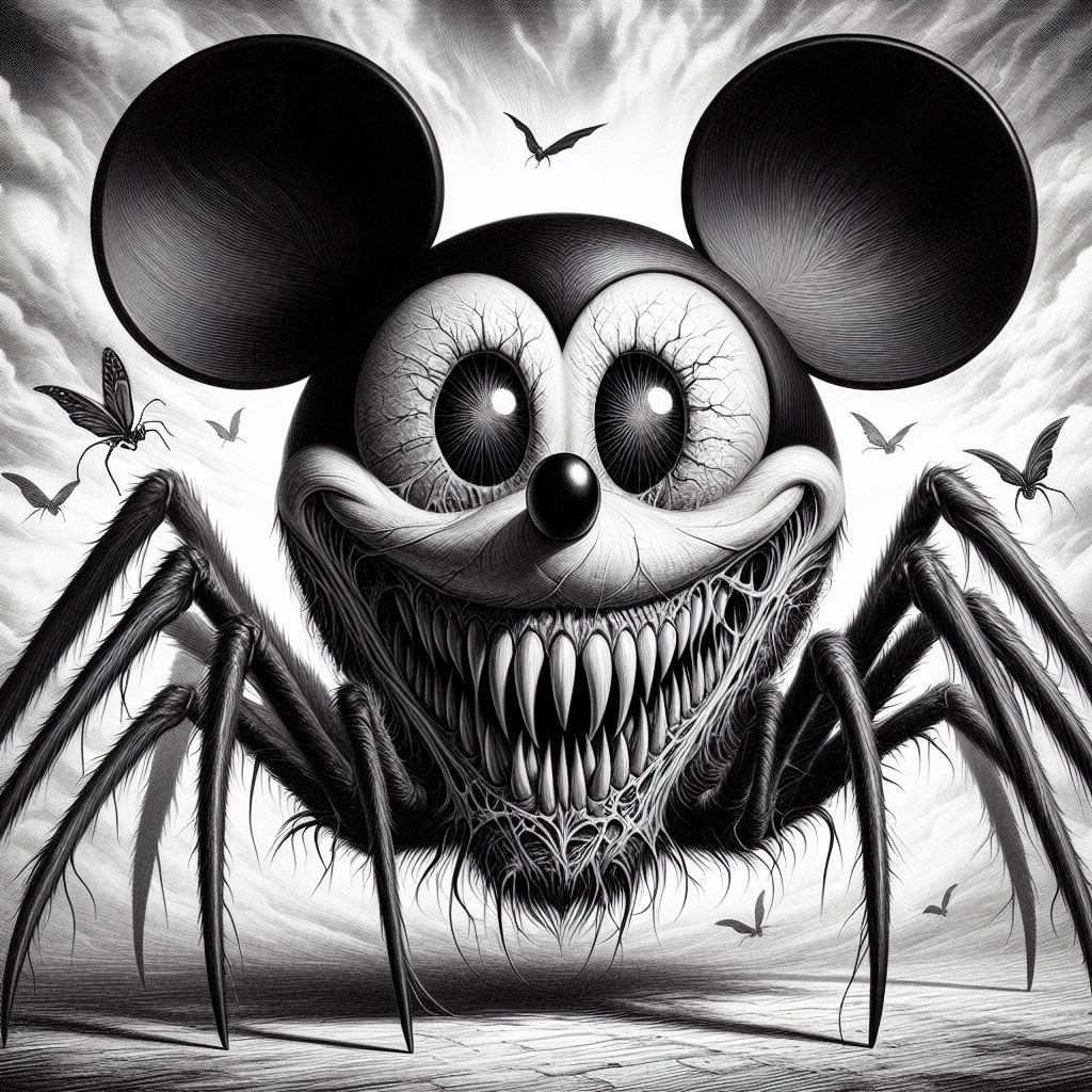 Mickey Spider Mouse