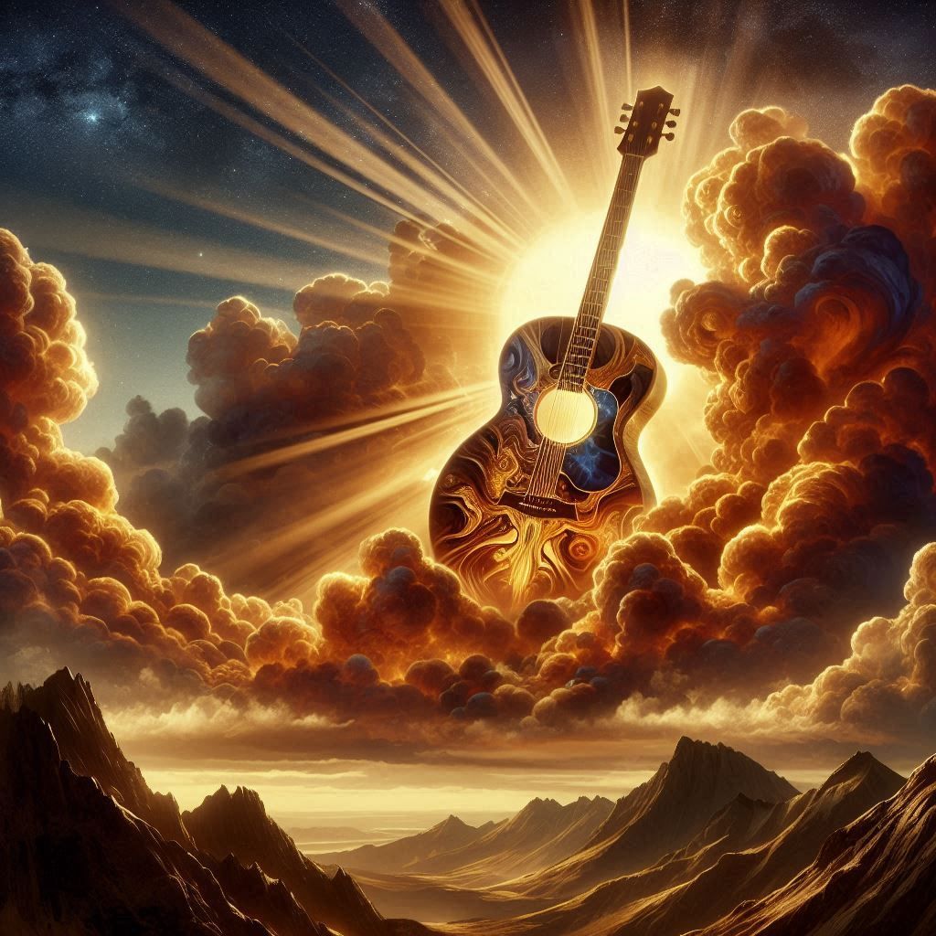 the great turtle guitar in the sky 🐢💨