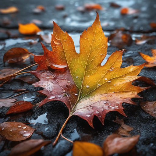 Autumn leaf