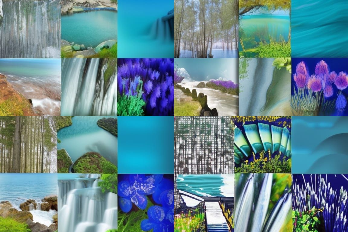 blue nature