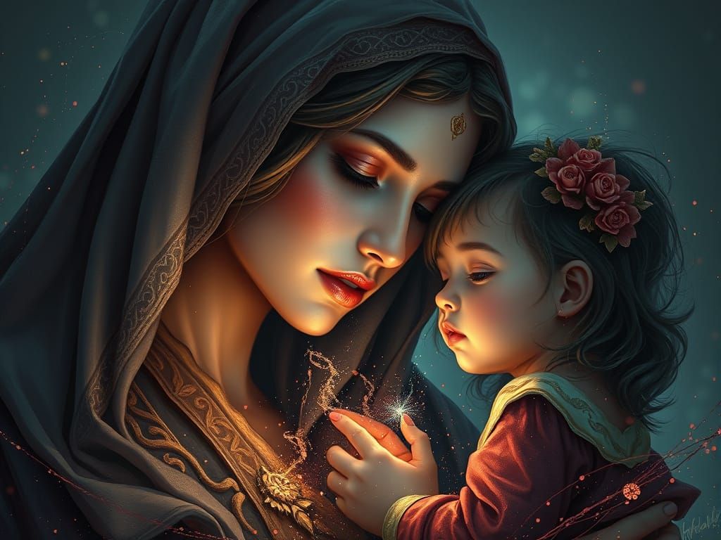 Mother is the name for God on the lips and hearts of little children  by @John from Youngstown