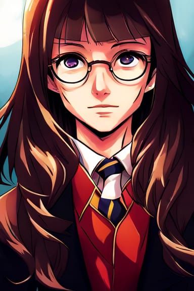 Harry Potter anime girl 1-4 (SDXL) - AI Generated Artwork - NightCafe ...