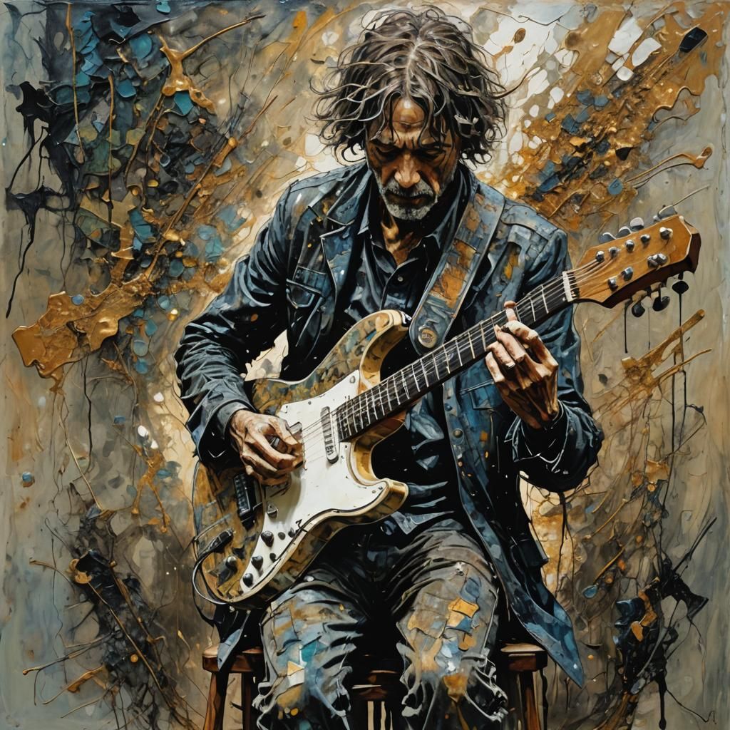 Guitarist  by @Topher