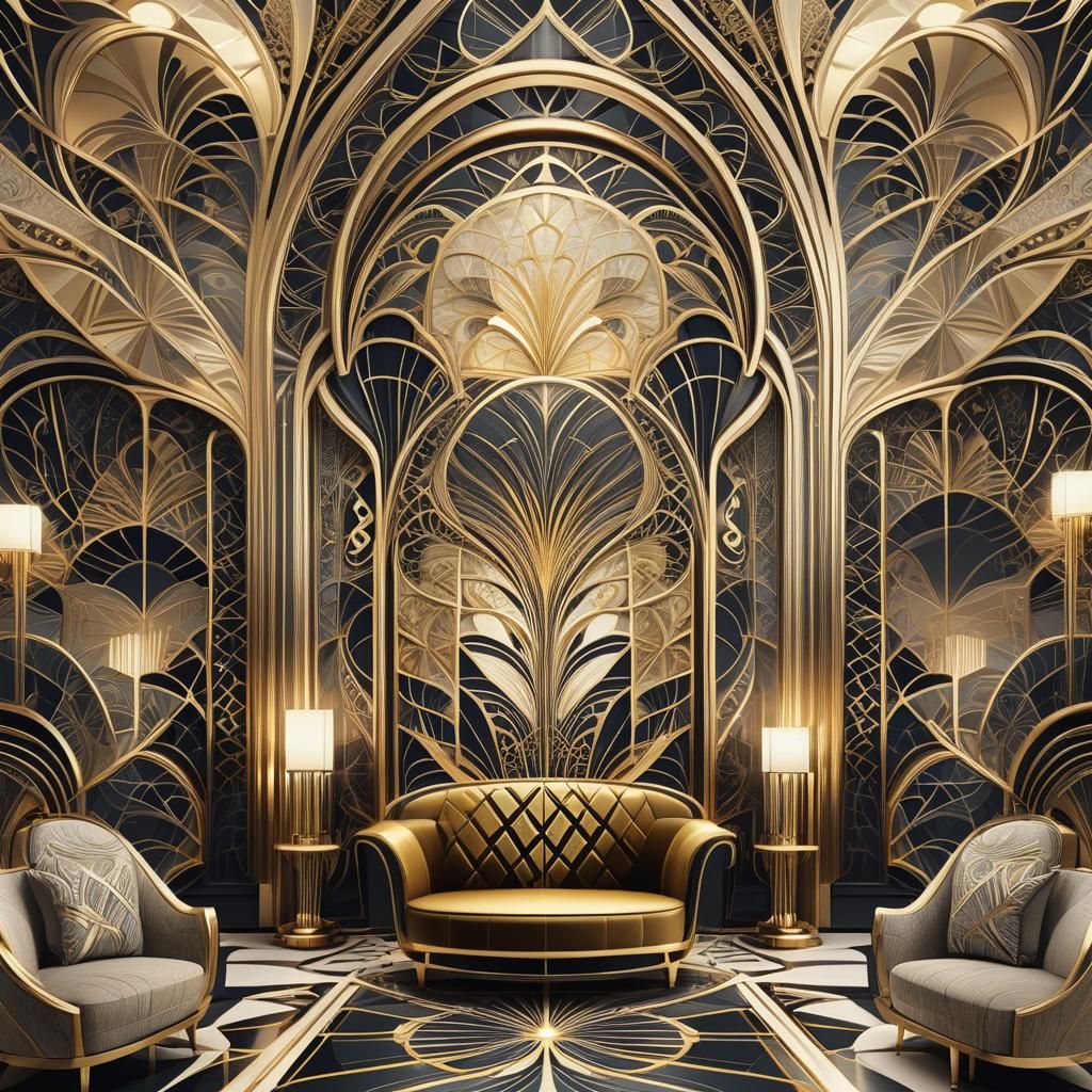 Art Deco Architecture and Design  by @Rose