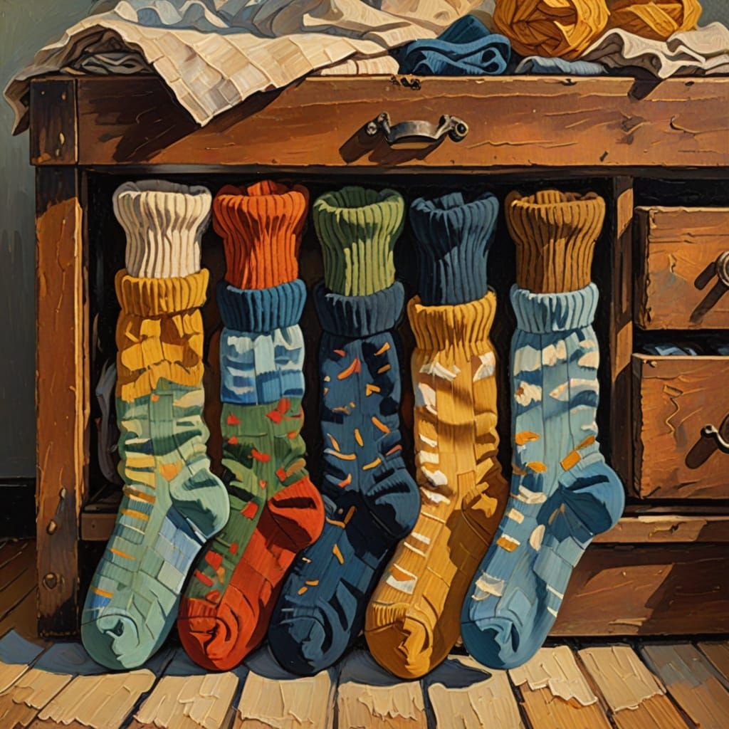 Odd Socks  by @DelLi 