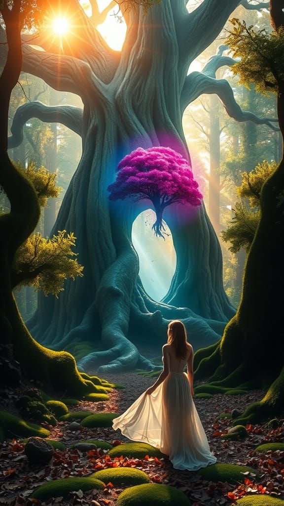 Ethereal Passage: Gateway to Enchanted Realms  by @AI Art Gal