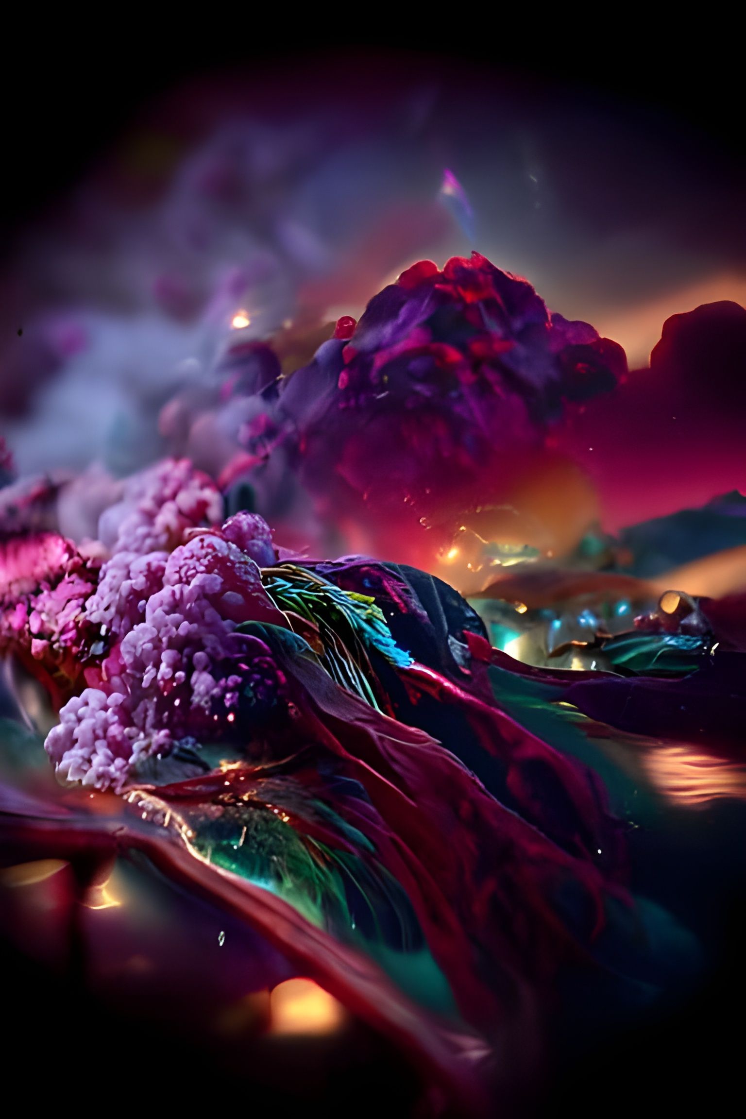 Macrocosmic rainbow:::the wavelength of an electron can be u...
