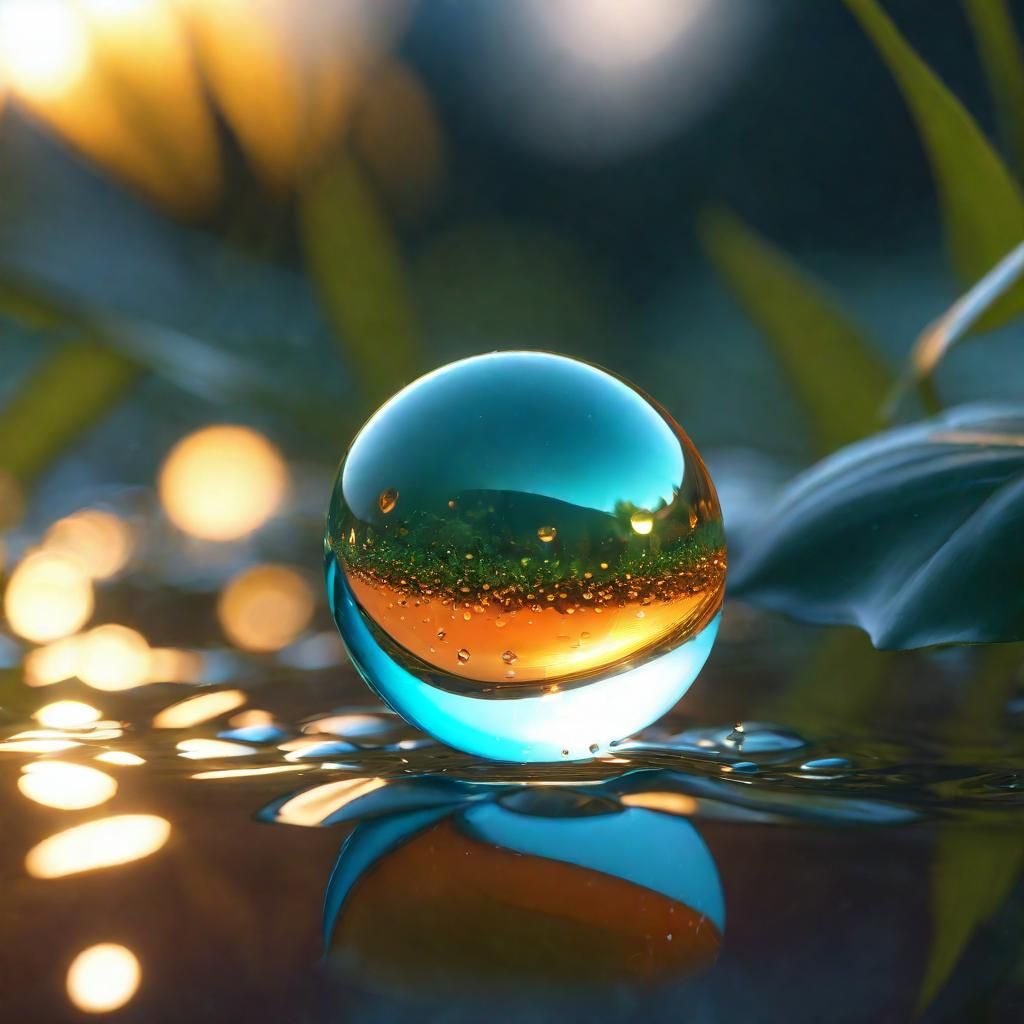 Dew Drop Reflection