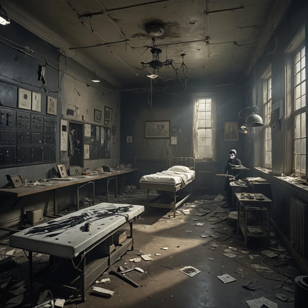 Asylum : electroshock therapy room - AI Generated Artwork - NightCafe ...