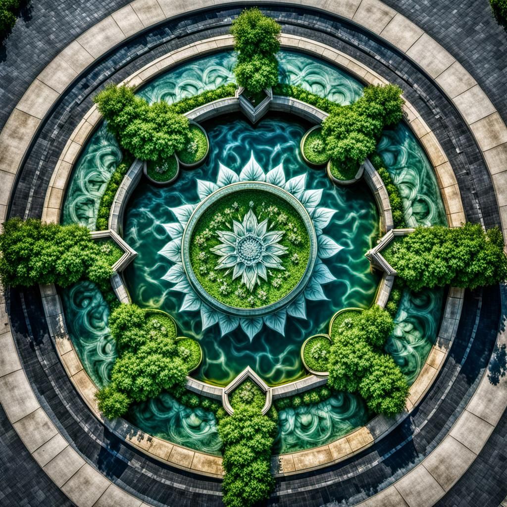 Mandala pool