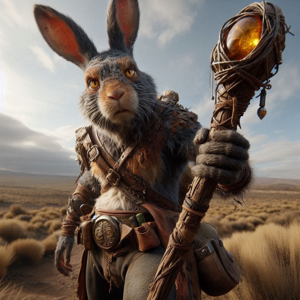 Keeper of the sacred stone scepter