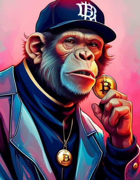 Bitcoiner Chimpanzee , clever than you and me. false