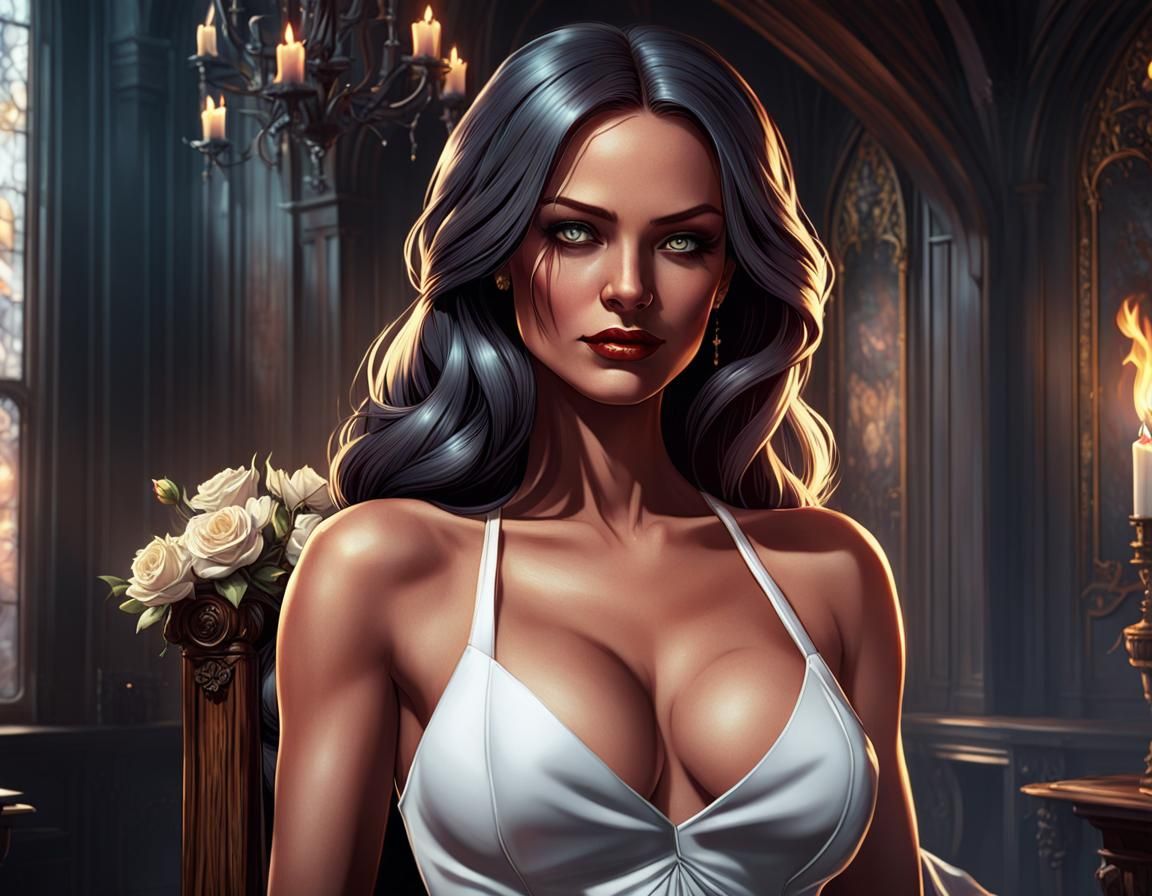 A beautiful woman