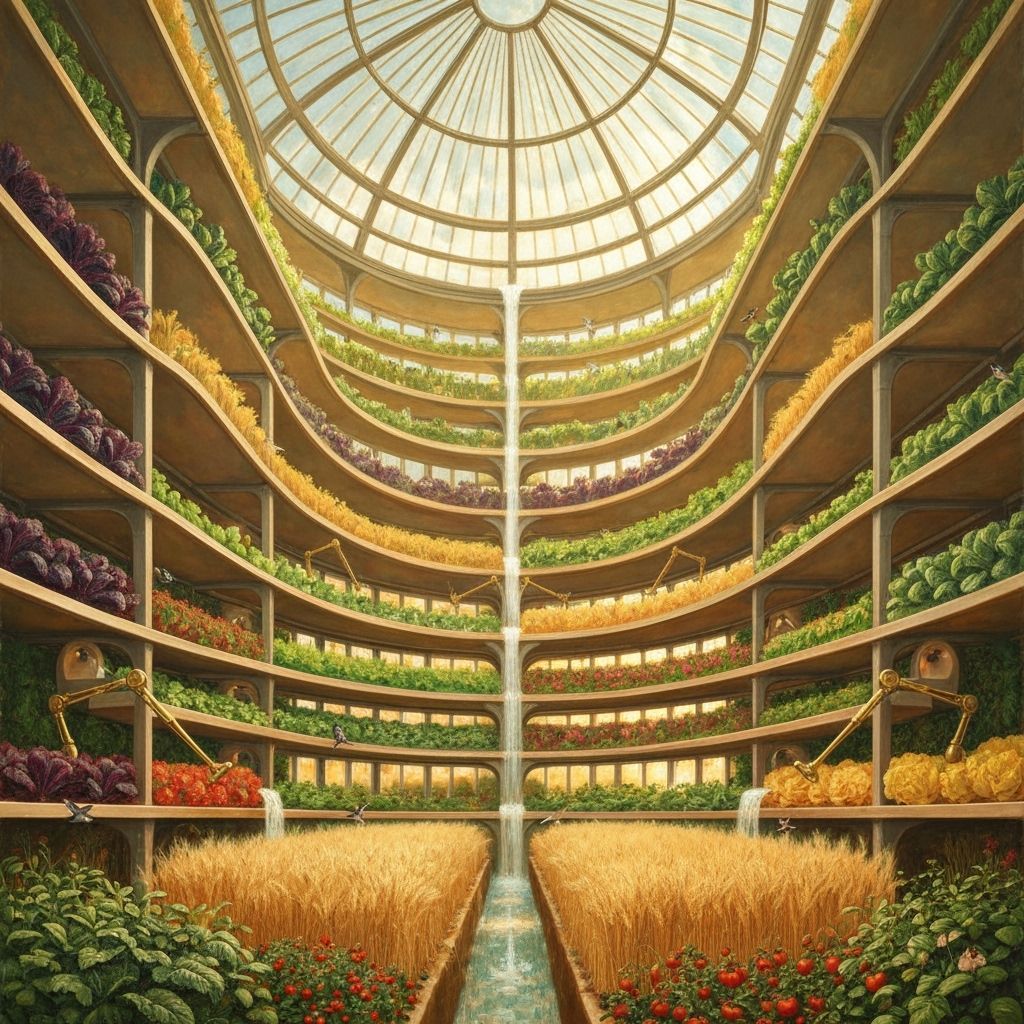 The engineered miracles of vertical farming