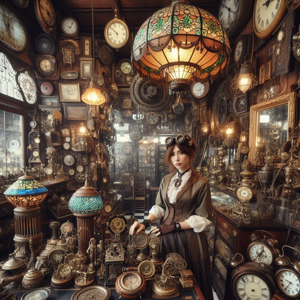 Steampunk shop