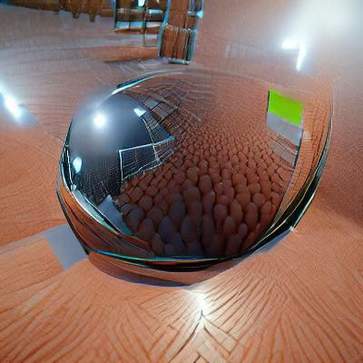 Inside of a spherical mirror